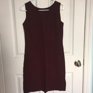 Sleeveless shift dress loose fitting S